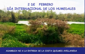 Dia mundial de los humedales. Asamblea Q